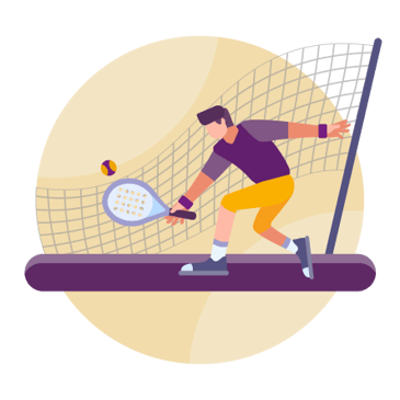 padel illustration padel illustration