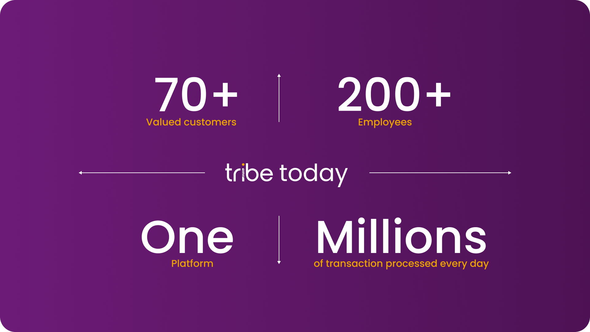 Tribe in numbers 2025